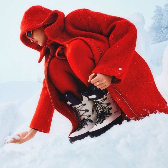 UGG Shasta Tall Boots Leather Wool Goretex Waterproof White Men’s 11 Women’s 12 - Picture 11 of 11